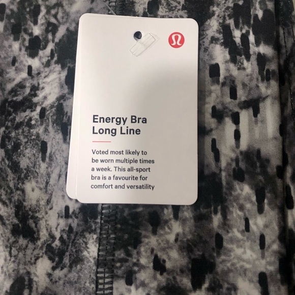 Lululemon Energy Bra Long Line - Picture 4 of 5